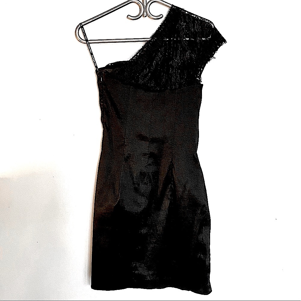 JESSICA MCCLINTOCK • LBD Little Black Mini Dress • XS • Bridesmaid + Formalwear - Picture 14 of 15